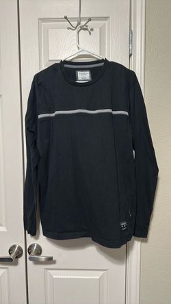 Black Long Sleeve Crewneck Shirt