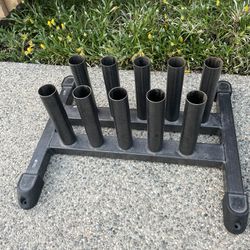 2” Weights Barbell Storage Rack FITS 10 Bars 