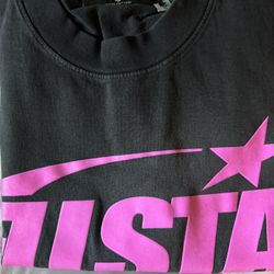 HellStar Classic T Shirt Pink Gel Print Authentic Size Medium