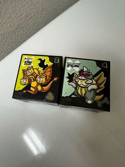 Hello Kitty McDonald's Godzilla toys