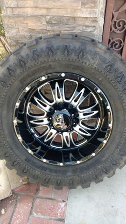 Super swamper and rim 20x9 single wheel