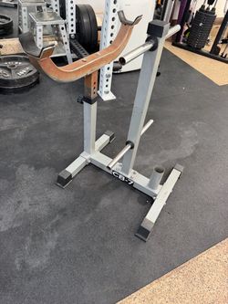 Valor Fitness CB-7 Curl Bar Stand & Olympic Weight Plate Storage Rack