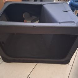 Jaula Para Perros, Alto 24",Ancho 24",Largo 36",Usada Buenas Condiciones 