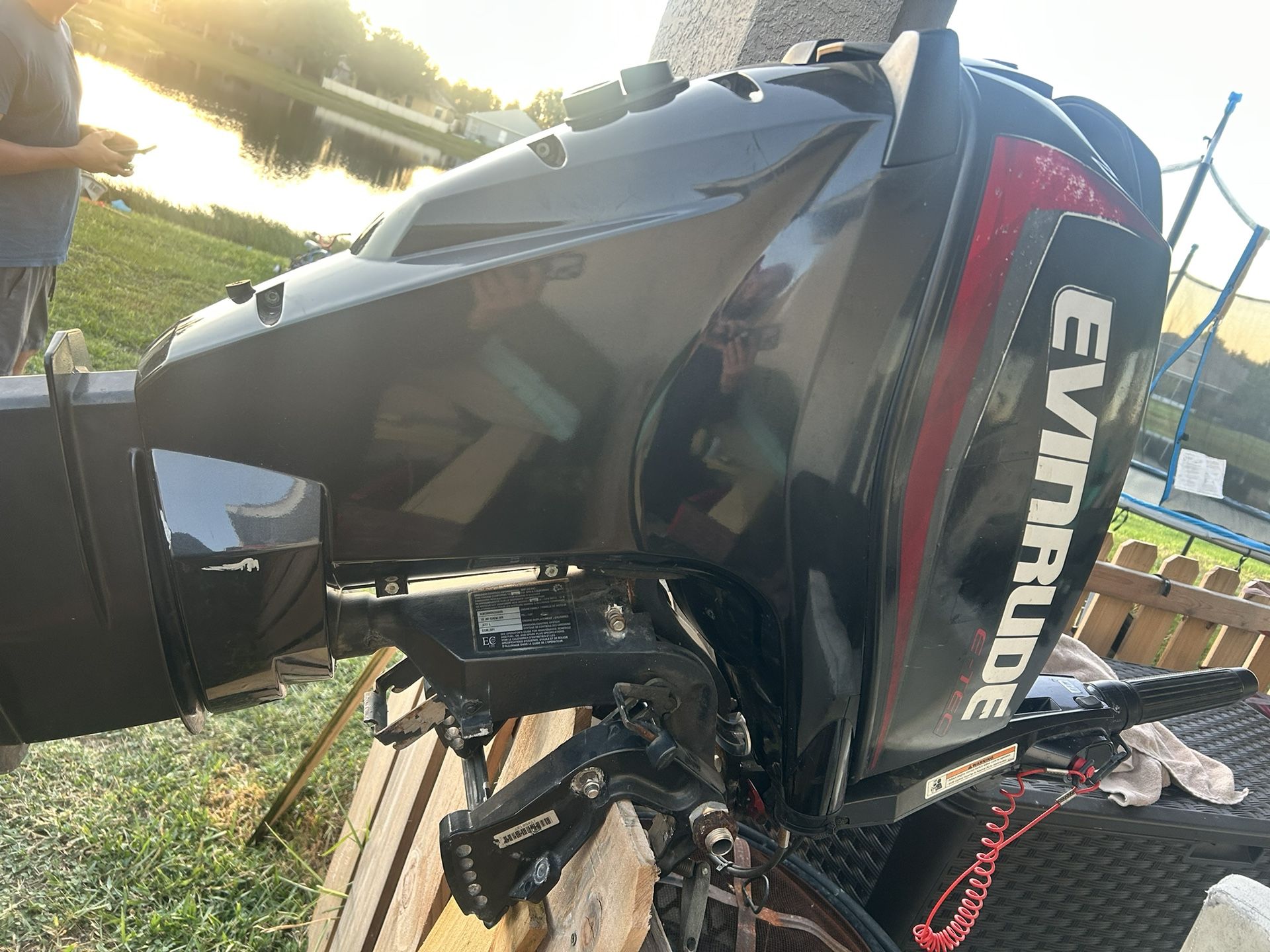 25hp Evinrude E Tech 2017 