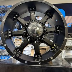 (Set-4) Raceline 991B Assault 18x9 8x170 +0mm Matte Black Wheels Rims 18" Inch