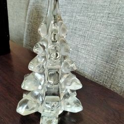 Vintage Christmas Tree Glass