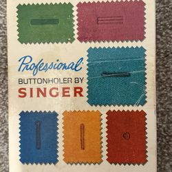 Singer Professional Buttonholer 