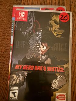 My Hero One's Justice Nintendo Switch