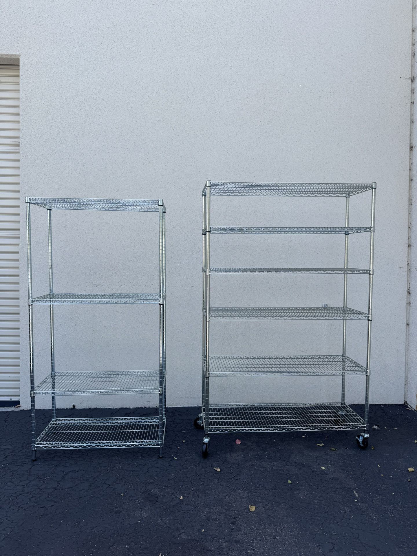 Costco Heavy Duty Steel Wire Shelving Units - 6 Available