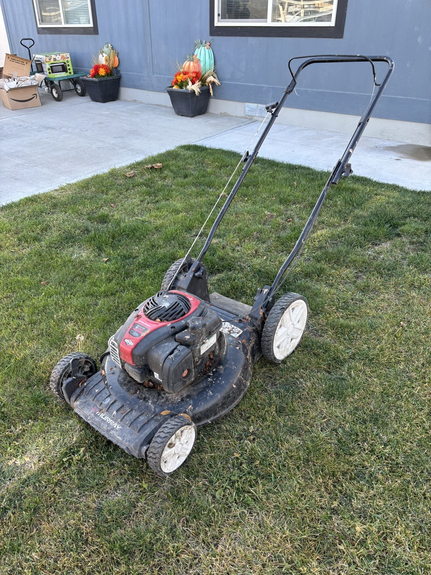 Free Push Behind Lawn Mower