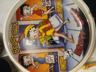 Betty Boop collector plates plus precious moments set