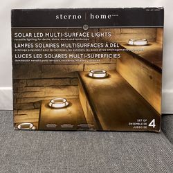 Sterno Home Solar LED Multi Surface Lights