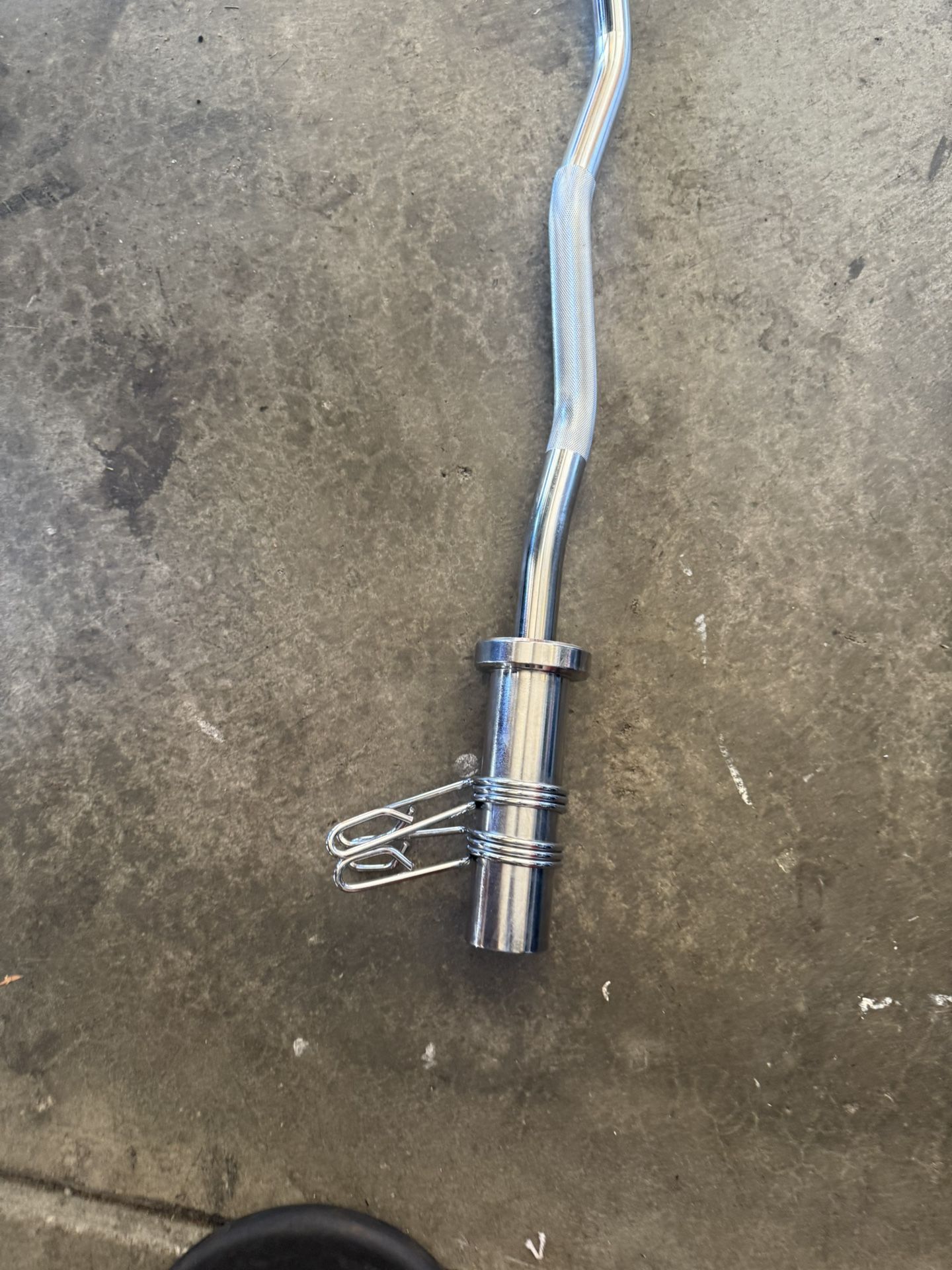 Weights Olympic Curl Bar