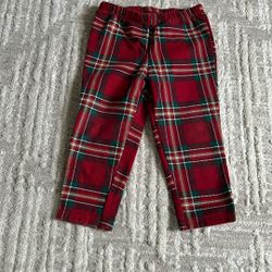 Plaid Baby Pants