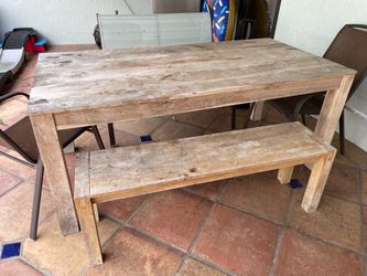 Free wood table