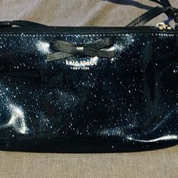 NWOT Kate Spade Mavis Street rare blue glitter crossbody
