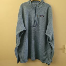 Patagonia Better Sweater Men's Blue 2XL 