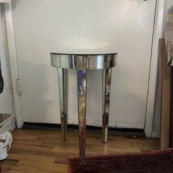 Mirrored Side Table
