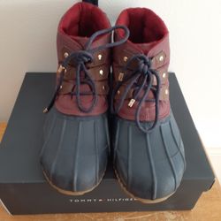 Excellent Condition Ladies Tommy Hilfiger Duck Boots