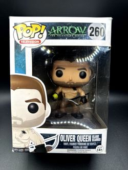Funko Pop Arrow Oliver Queen Island Scared Vinyl Figure