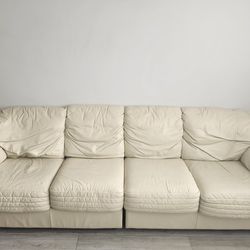 Real Leather Sofa