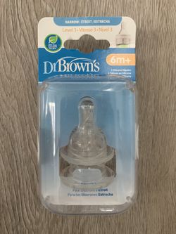 Dr. Brown's Silicone Level 3 Baby Bottle Nipples