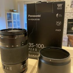 Panasonic 35-100mm F2.8 II Lens 