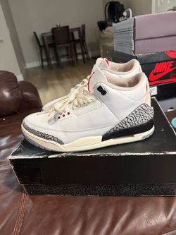 Jordan 3 white cement size 11