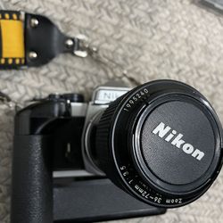 Nikon FE-2 SLR Camera With 