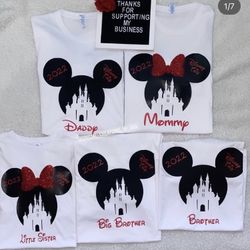 Personalized Disneyland Family Shirts 🏰