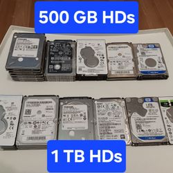 Hard Drives 500GB - 1TB Laptop PC Computer HDs