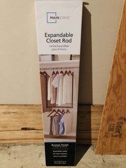 Expandable Closet Rod / Organizer