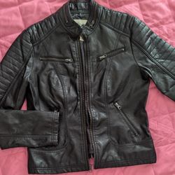 Faux Leather Jacket 