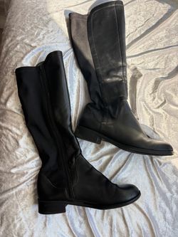 Black knee high boots size 11 women’s