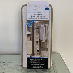 10-Shelf Hanging Shoe Organizer 