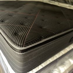 King Size Beautyrest Black C-Class Mattress – 16” Thick Pillow-Top Firm • Factory-Sealed • Same-Day Delivery 🚚 