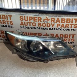2012 Camry Passenger Headlight Halogen 2014 