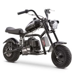 Gas Mini Chopper Bike, Black Mini Dirt Bike