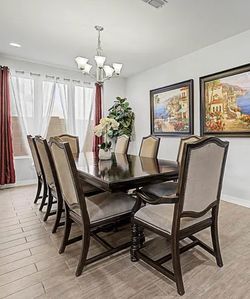 Formal Dinning Room Table and Chairs