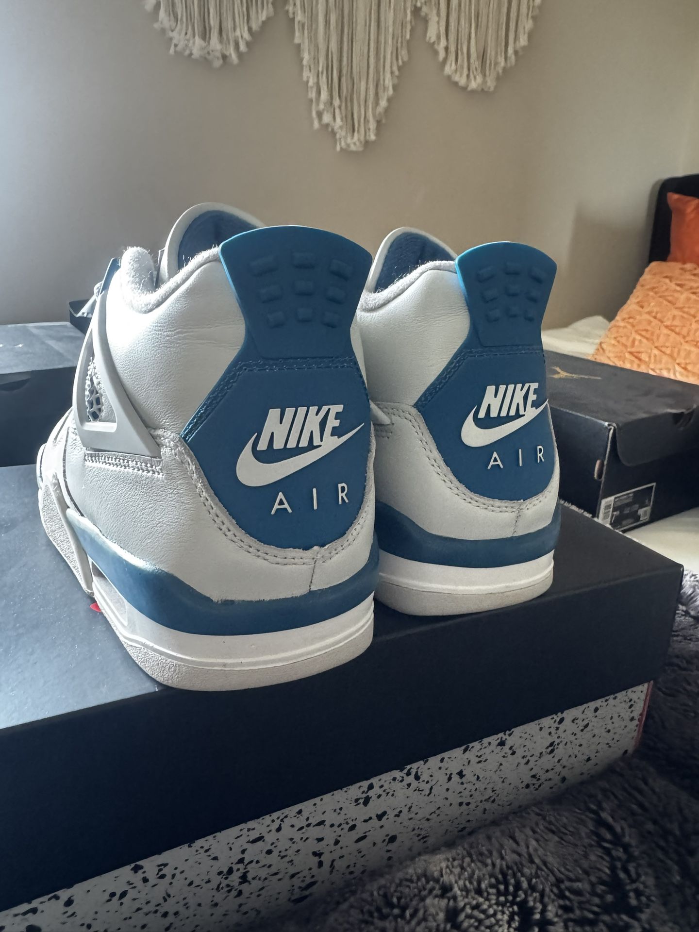 Jordan 4 Military Blue