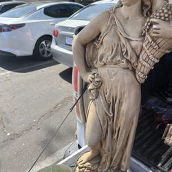 Greek Goddess Lamp 