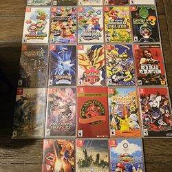 Nintendo Switch and Nintendo Switch 2 games