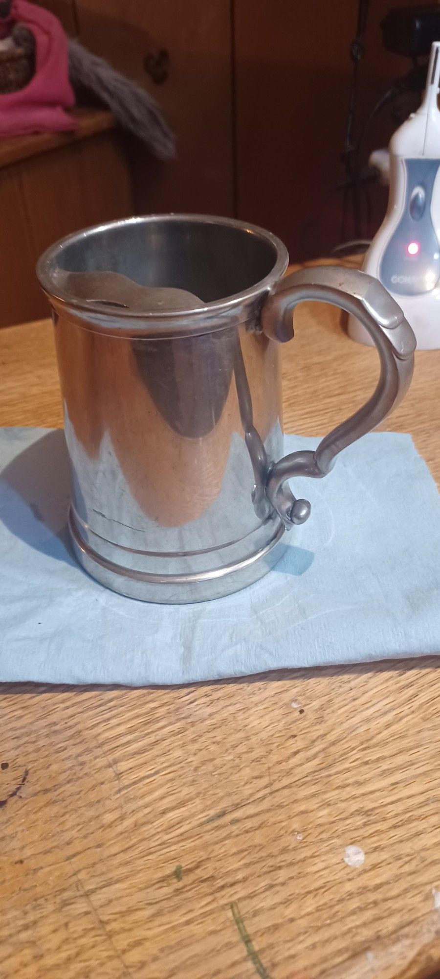 Vintage Pewter Beer Mug Made For "LORD and TAYLOR" From SHEFFIELD ENGLAND