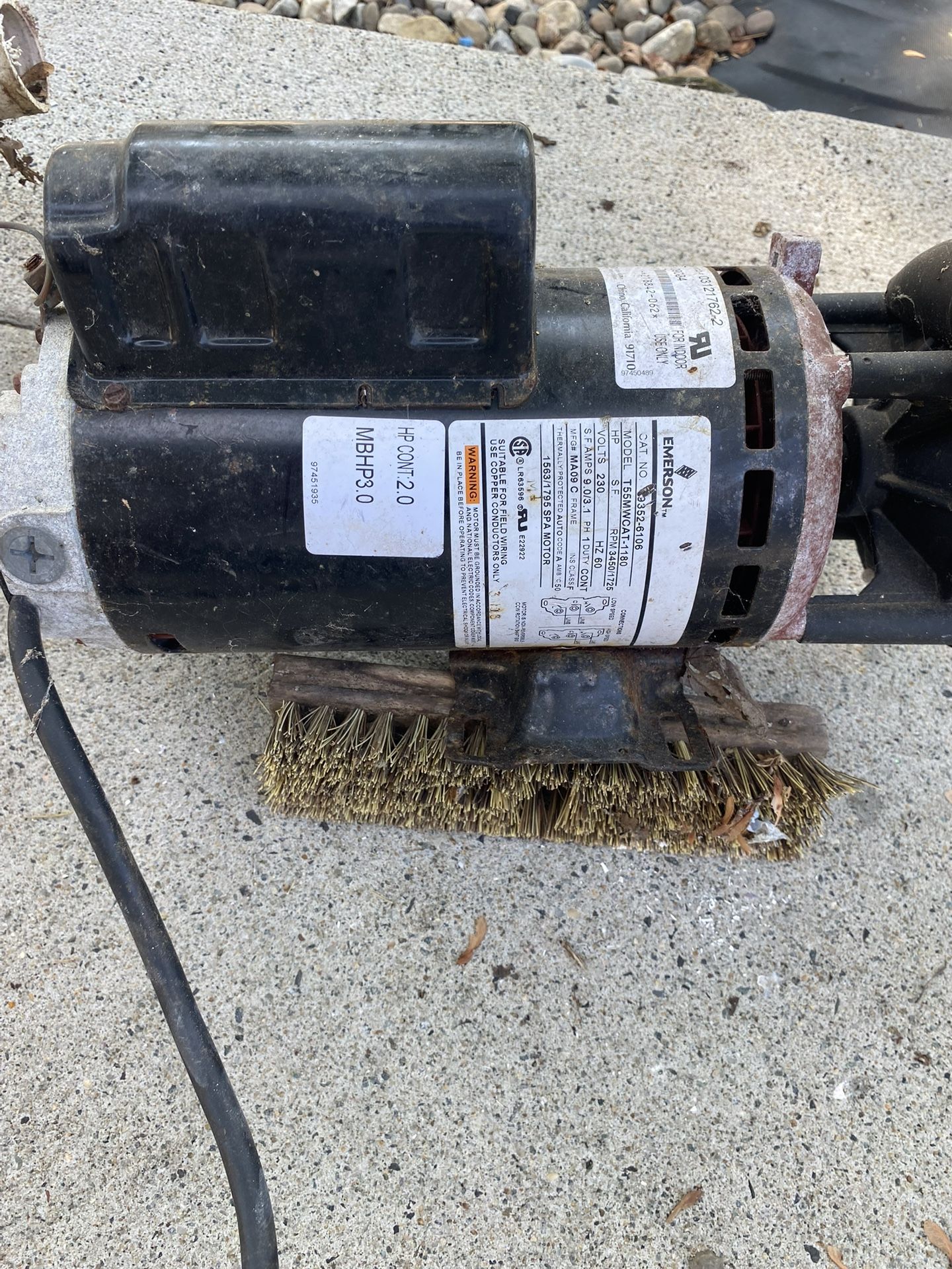 Hot tub and spa pump