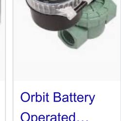 exelente orbit water timer nuevo trabaja  con  baterías  $35