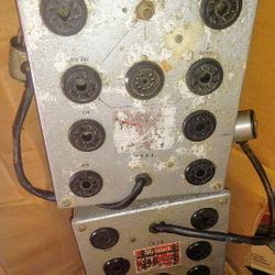 Pair Consecutive Serial Number McIntosh 50w-2 Tube Power Amplifiers