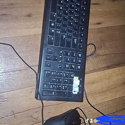 Keyboard And Gaming Mouse.