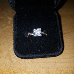 Size 7 Engagement Ring Sterling