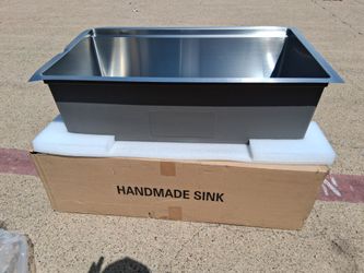 Stainless steal underground sink