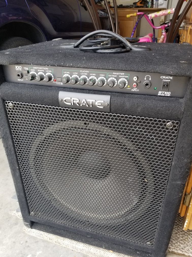 Crate BT100 Bass Amp